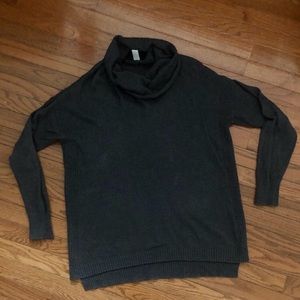 Old Navy Cowl Neck Gray Maternity Sweater